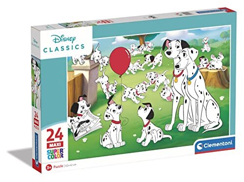 Clementoni - Puzzel 24 Stukjes Maxi Disney Classics, Kinderpuzzels, 3-5 jaar, 24245