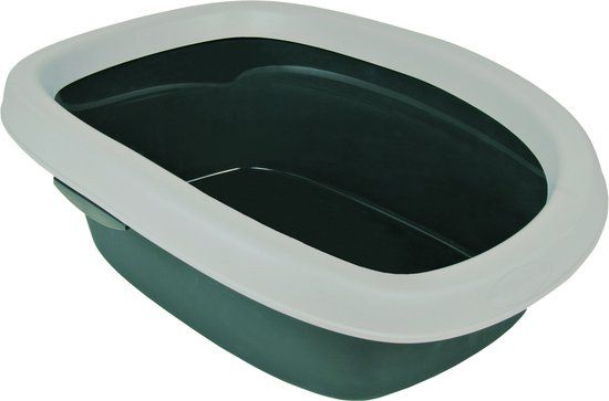 Trixie Kattenbak Carlo - Grijs - 38x17x58 cm