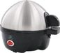 Royal Swiss Cuiseur d'œufs - Noir et Inox - 7 Œufs - 350W - Avec Minuterie