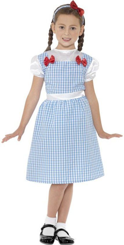 Smiffys Boeren Tirol & Oktoberfest Kostuum Zondagse Kleren Meisje Small Carnaval kostuum Verkleedkleding