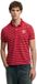 Superdry Vintage Stripe Jersey Poloshirt Rood L Man