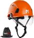 HSE06S Casque avec coussinets en mousse doublés pour l'alpinisme, le BTP, le jardinage, l'absorption de la transpiration et la dissipation de la chaleur