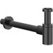 IVY Design Siphon - Modèle bas - Chrome noir PVD