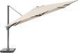 Platinum Sun & Shade – Parasol cantilever – Challenger T¹ Premium - 400x300 cm – Champagne – Inclinable – Rotatif à 360° – 98% protection UV