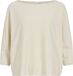 Vila Vimalu Boatneck 3/4 Sleeve Knit Top 14112173 Sandshell/melange Dames Maat - XS