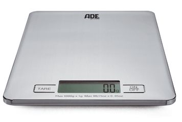 ADE Denise Digitale Keukenweegschaal - Zilver - 5kg - RVS