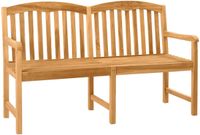 vidaXL - Handgemaakte Rozenbank - 179,5 x 61 x 90 cm - Massief Teakhout