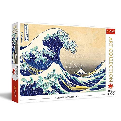Trefl TR10521 De grote golf voor Canagawa, Hokusai Katsushika 1000 stukjes Puzzel