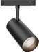 BES LED 48V Magnetische LED Railspot - Brinton Magni - 18W 1580lm 24D - Natuurlijk Wit 4000K - Zwart