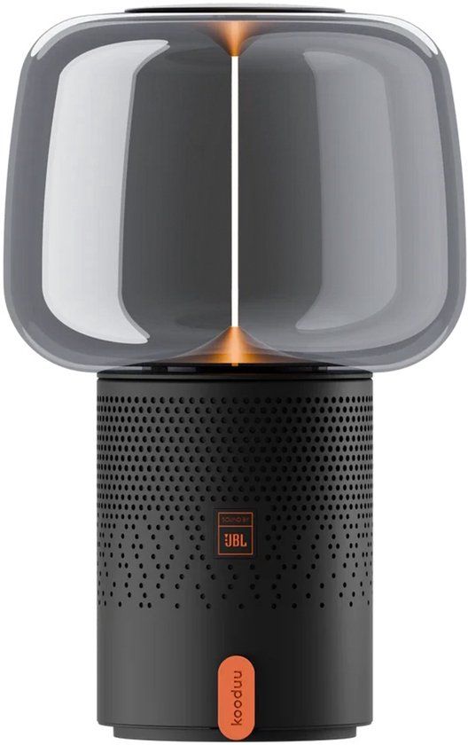 Kooduu Serena Play - Draagbare Speaker Lamp - Krachtig Geluid - Dimbaar Licht - Metallic Anthracite