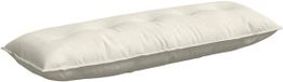 vidaXL Rugkussen Crèmekleurig 140 x 50 cm Corduroy stof