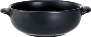 Cosy & Trendy Bol à soupe - 400 ML - Noir - Porcelaine - Rond