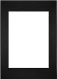 Passe-Partout 14,8x21 cm - Noir - Carton musée - Your Decoration