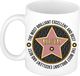 Bellatio Decorations Naam mok Mirjam - wit - Most Brilliant - keramiek - 300 ml - collega beker - cadeau