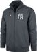 47Brand Jas New York Yankees MLB Core Heren Grijs Maat S
