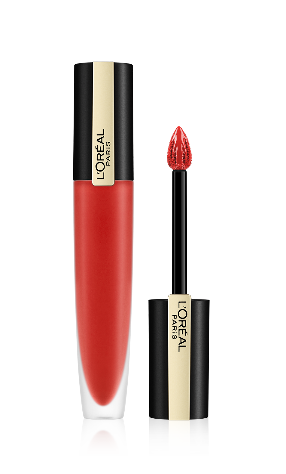 L'Oréal Make-Up Designer Rouge Signature Lipstick - 113 I Don't - Rood - Matte Vloeibare Lippenstift - 7 ml