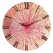 Decoratief MDF-polshorloge, roze