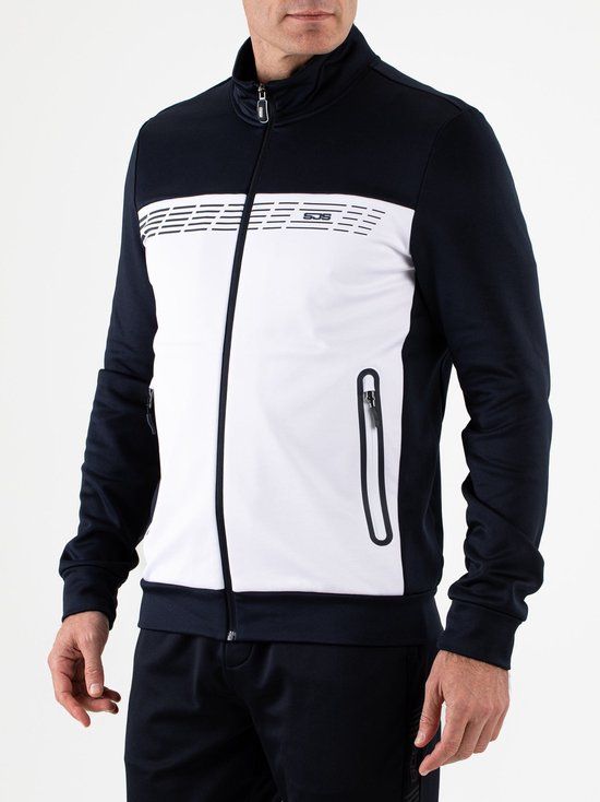 Sjeng Sports AMIRO Trainingsjack Heren - Donkerblauw