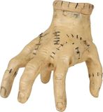 FIESTAS GUIRCA Lopende hand met geluid en beweging (15 cm), Halloween-decoratie voor terroristische feesten en angstscenario's, ideaal voor griezelige rekwisieten en feesten, bruin