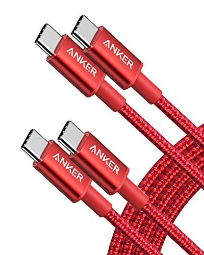 Anker USB C-kabel, 2 Pack - USB 2.0 Type C oplaadkabel
