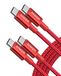 Anker USB C-kabel, 2 Pack - USB 2.0 Type C oplaadkabel