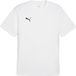 PUMA teamGOAL Jersey Homme T-shirt de sport - PUMA White-PUMA Black-Feather Gray