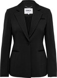 ONLY ONLPEACH L/S FIT BLAZER TLR NOOS Women's Blazer - Size 34 - Black