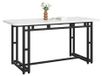 Moderne Eettafel met Zwarte Metalen Poten