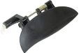 TarosTrade 59-0124-R-15345 deurklink rechtsvoor, HYUNDAI ATOS, ATOS PRIME, ABS, zwart