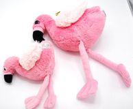 Van Der Doelen Toitoys Pluche Flamingo - zittend 24 cm