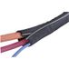 HellermannTyton 170-01101 Twist-In-FR 08 Gevlochten slang Zwart, Wit Polyester 5 tot 8 mm per meter