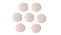 Bulk Hardware BH01900 schroef afdekking - beige (verpakking à 100), wit, stuks