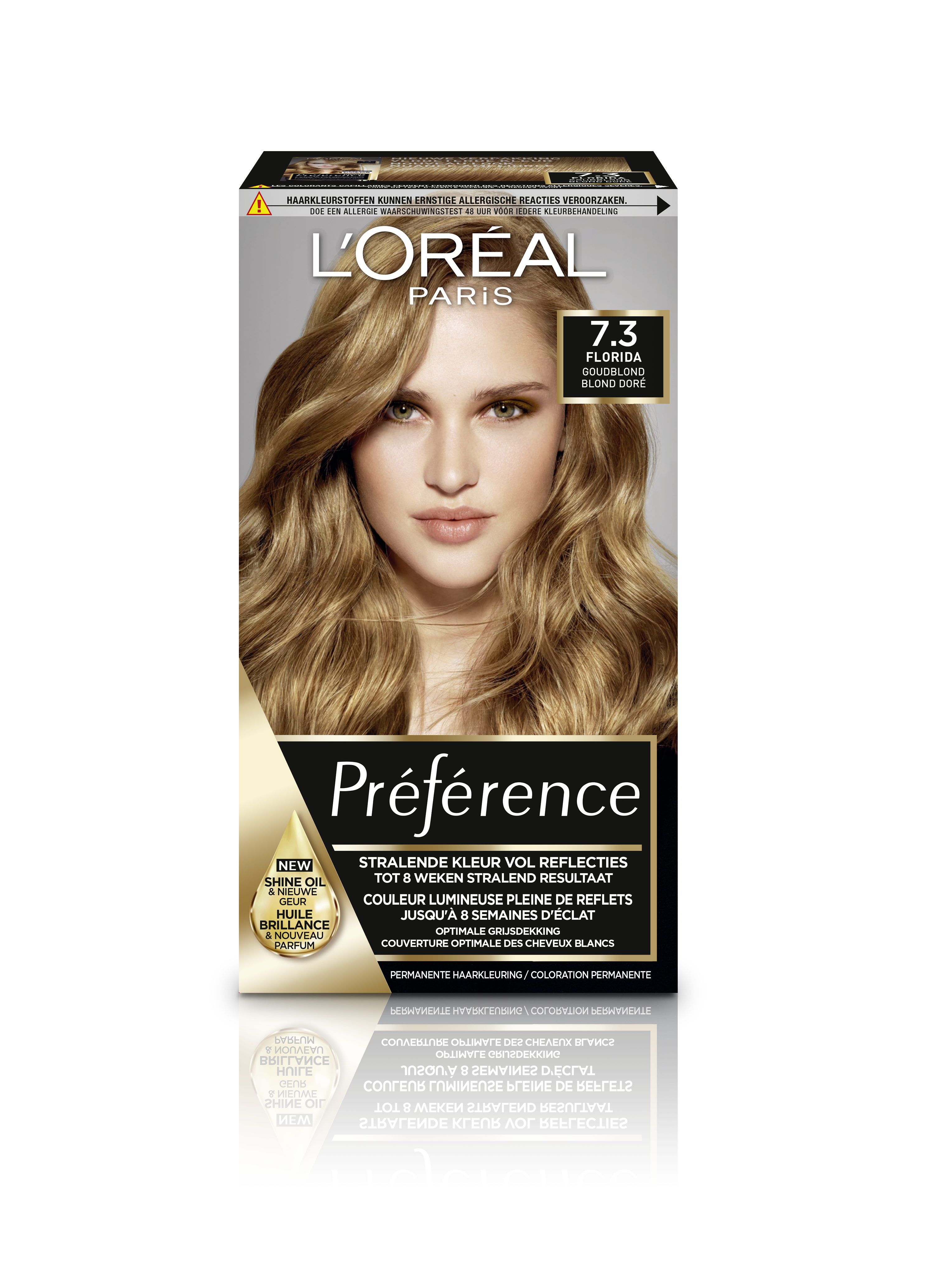 L'Oréal Récital Préférence Récital 7.3 - Goudblond - Haarverf met Color extender