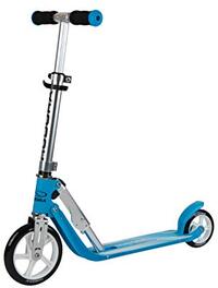 Hudora Little BigWheel Scooter voor kinderen, stadsfiets met verstelbare stuurhoogte van 68 tot 74 cm Lenkerhöhe 68 bis 74cm hemelsblauw
