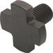 Tecwerk Vis de serrage M10 pour sangles, 22 mm