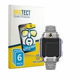 BROTECT - Screenprotector voor Imoo Smartwatch X10 1.6" - Folie Beschermfolie transparant 6 Stuks