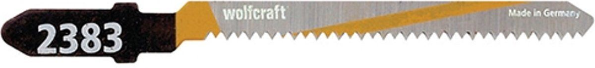 Wolfcraft Decoupeerzaagblad hout en kunststof T-schacht