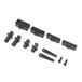 Carbon Tab Batterij Mount Set: 22X-4