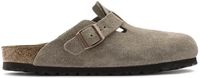 Birkenstock Boston Suède Taupe Beige Maat 42