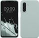 kwmobile telefoonhoesje geschikt voor Samsung Galaxy A18 4G / 5G - Hoesje met siliconen coating - Smartphone case in cool mint