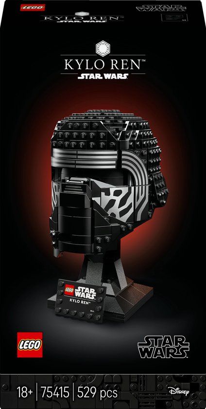 LEGO® Star Wars™ Kylo Ren™ Helm, Set voor Volwassenen - 75415