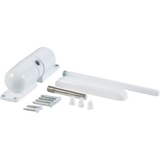 Deursluiter | AXA (Binnendeur, Zamak Wit)