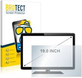 BROTECT - Screenprotector voor Industriële Monitoren met 19 inch Schermen [410.9 mm x 257 mm, 16:10] Folie Beschermfolie matte