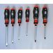 Würth Schroevendraaierset 6kt lemmet PH/SZ 6-delig