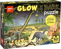 Apli Glow In The Dark Dinosaurussen Puzzel 60 Stukken Geel
