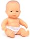 MINILAND Babypop - Aziatisch Meisje 21Cm - Met Vanillegeur - Waterdicht - 10 Maanden