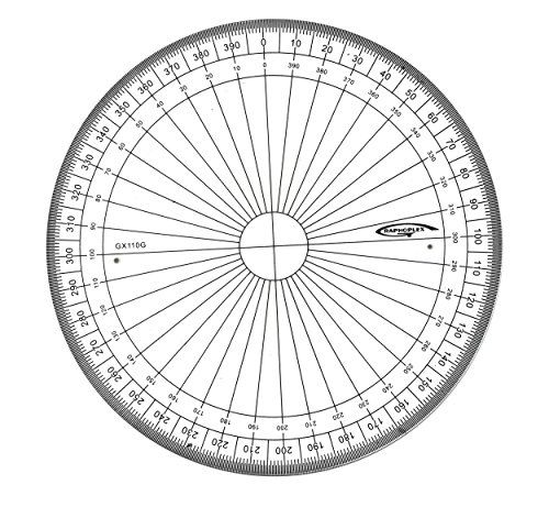 GRAPHOPLEX Hele cirkel gradenboog 10 cm G