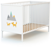 WEBABY Babybed Renard Fox wit 60 x 120 cm