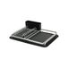 Wintem Afdruiprek van aluminium, 43 x 32 x 12 cm