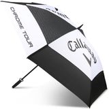 Callaway Tour Authentic UV 68 Inch Double Canopy Golfparaplu - Zwart Wit